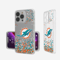 Thumbnail for Miami Dolphins Confetti Clear Case-0