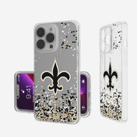 Thumbnail for New Orleans Saints Confetti Clear Case-0