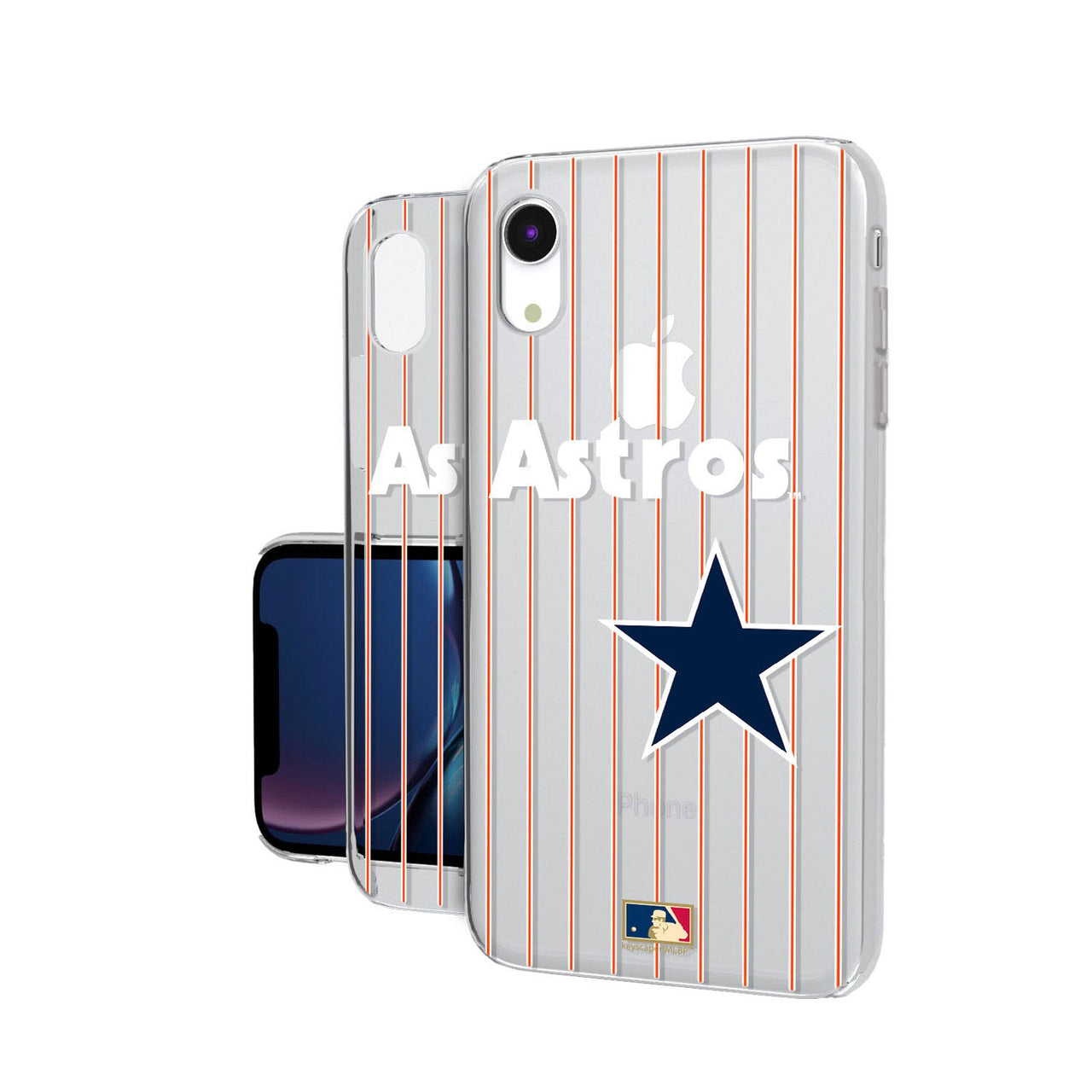 Houston Astros 1975-1981 - Cooperstown Collection Pinstripe Clear Case-12