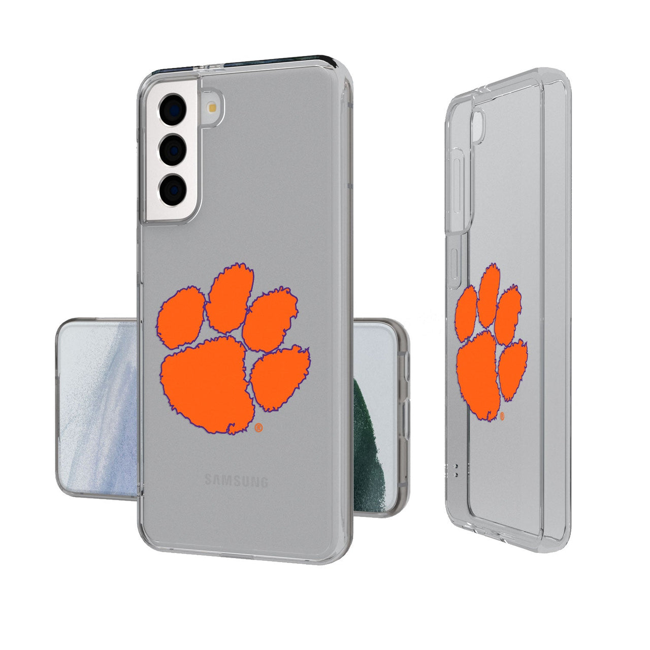 Clemson Tigers Insignia Clear Case-11