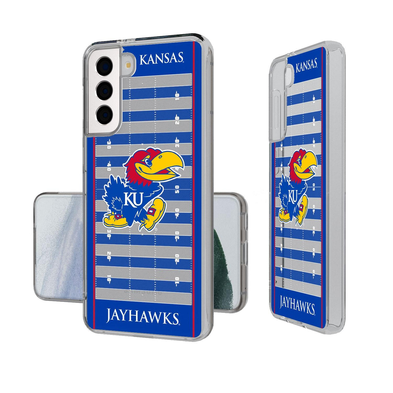 Kansas Jayhawks Football Field Clear Case-1