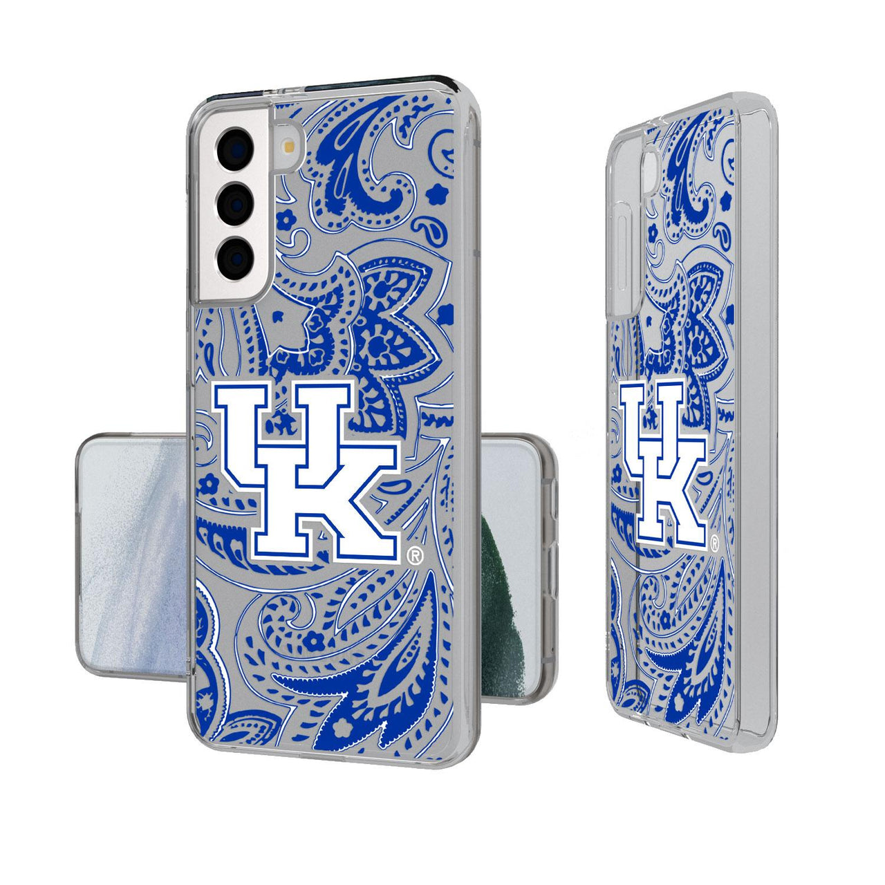 Kentucky Wildcats Paisley Clear Case-1