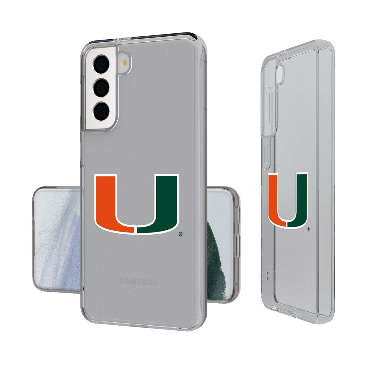 Miami Hurricanes Insignia Clear Case-11