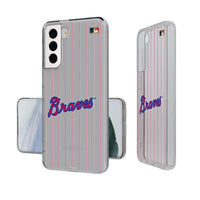 Thumbnail for Atlanta Braves Home 2012 - Cooperstown Collection Pinstripe Clear Case-1