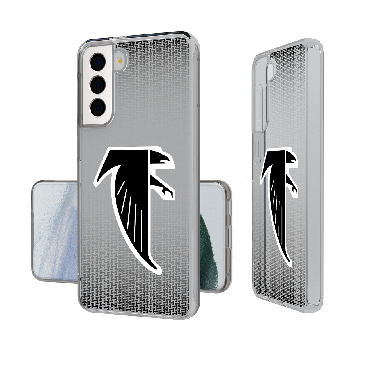 Atlanta Falcons Classic  Linen Clear Phone Case-1