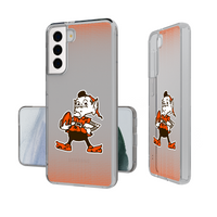 Thumbnail for Cleveland Browns Historic Collection Linen Clear Phone Case-1