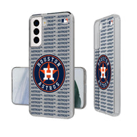 Thumbnail for Houston Astros Blackletter Clear Case-1