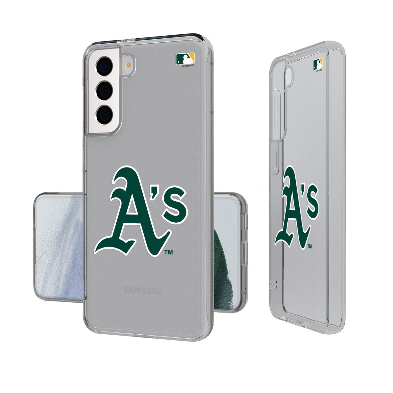 Oakland Athletics Insignia Clear Case-1