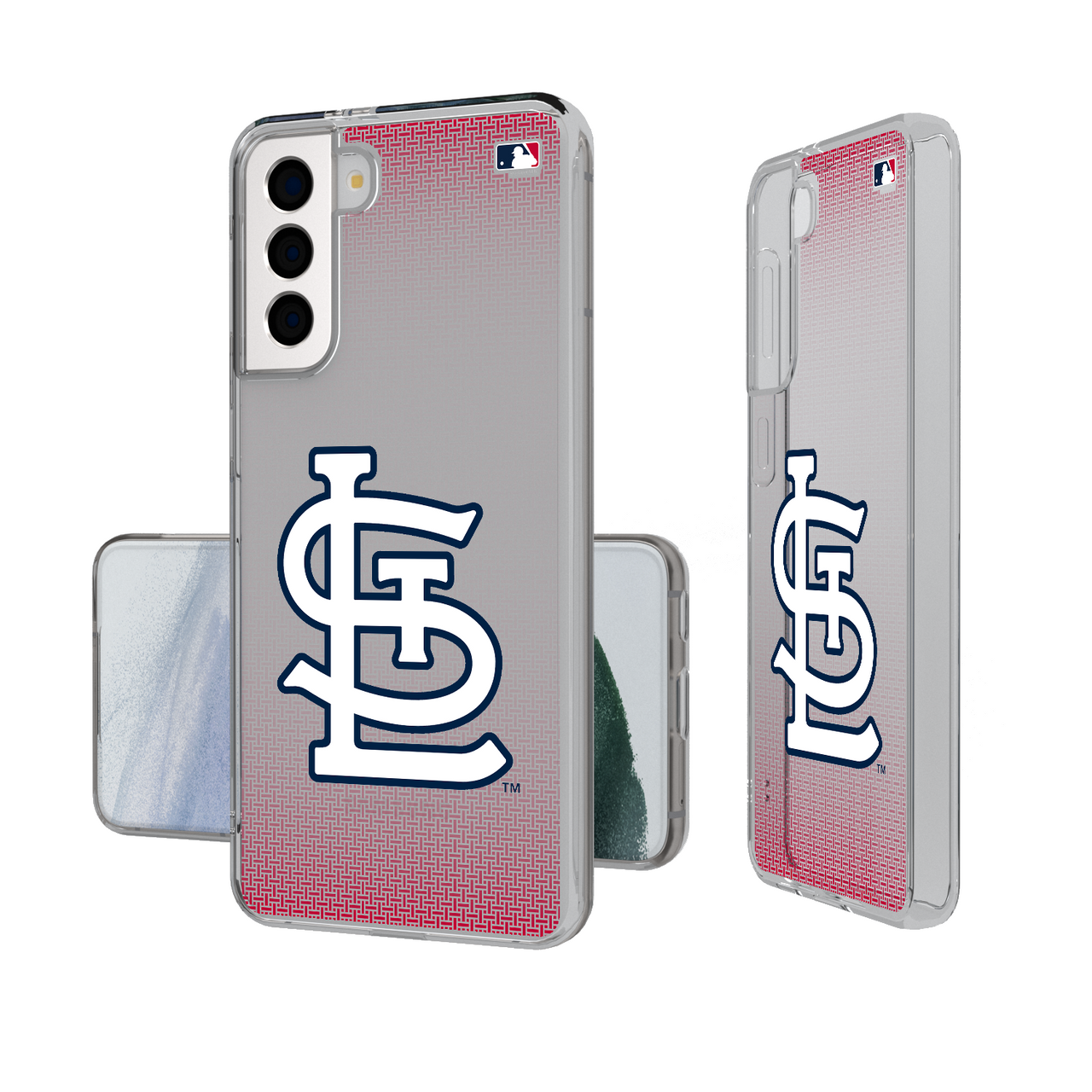 St Louis Cardinals Linen Clear Phone Case-1