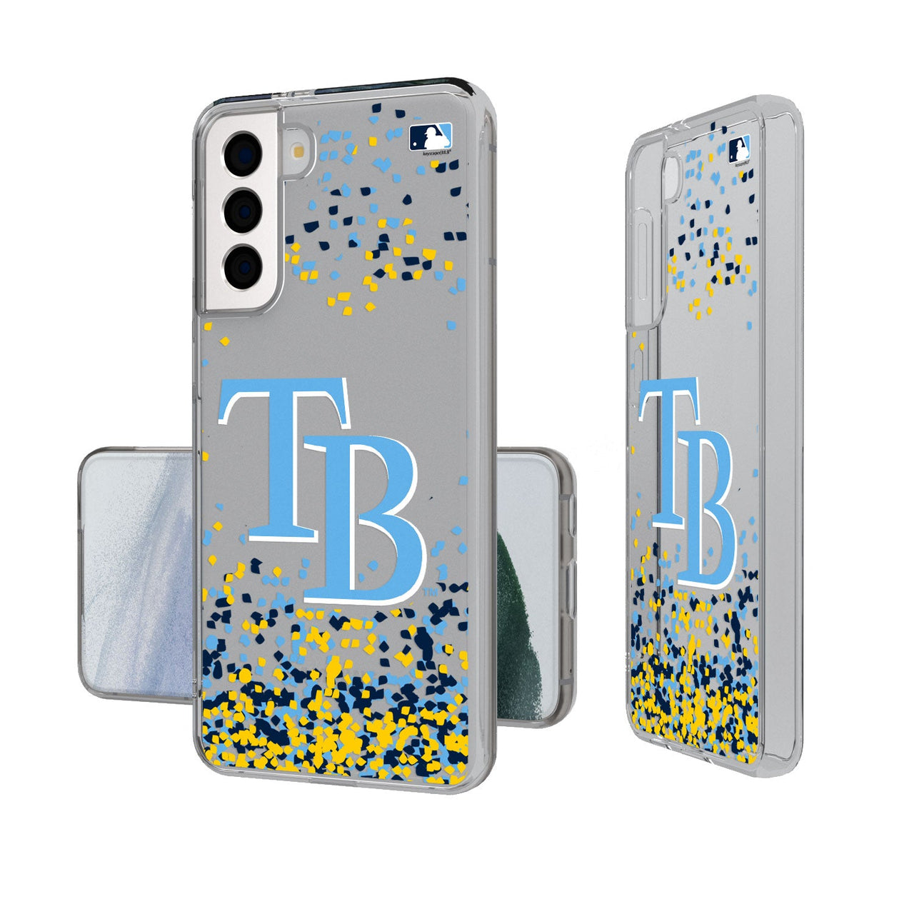 Tampa Bay Rays Confetti Clear Case-19