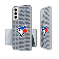 Thumbnail for Toronto Blue Jays Blackletter Clear Case-1