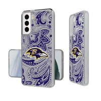 Thumbnail for Baltimore Ravens Paisley Clear Case-1