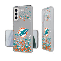 Thumbnail for Miami Dolphins Confetti Clear Case-19