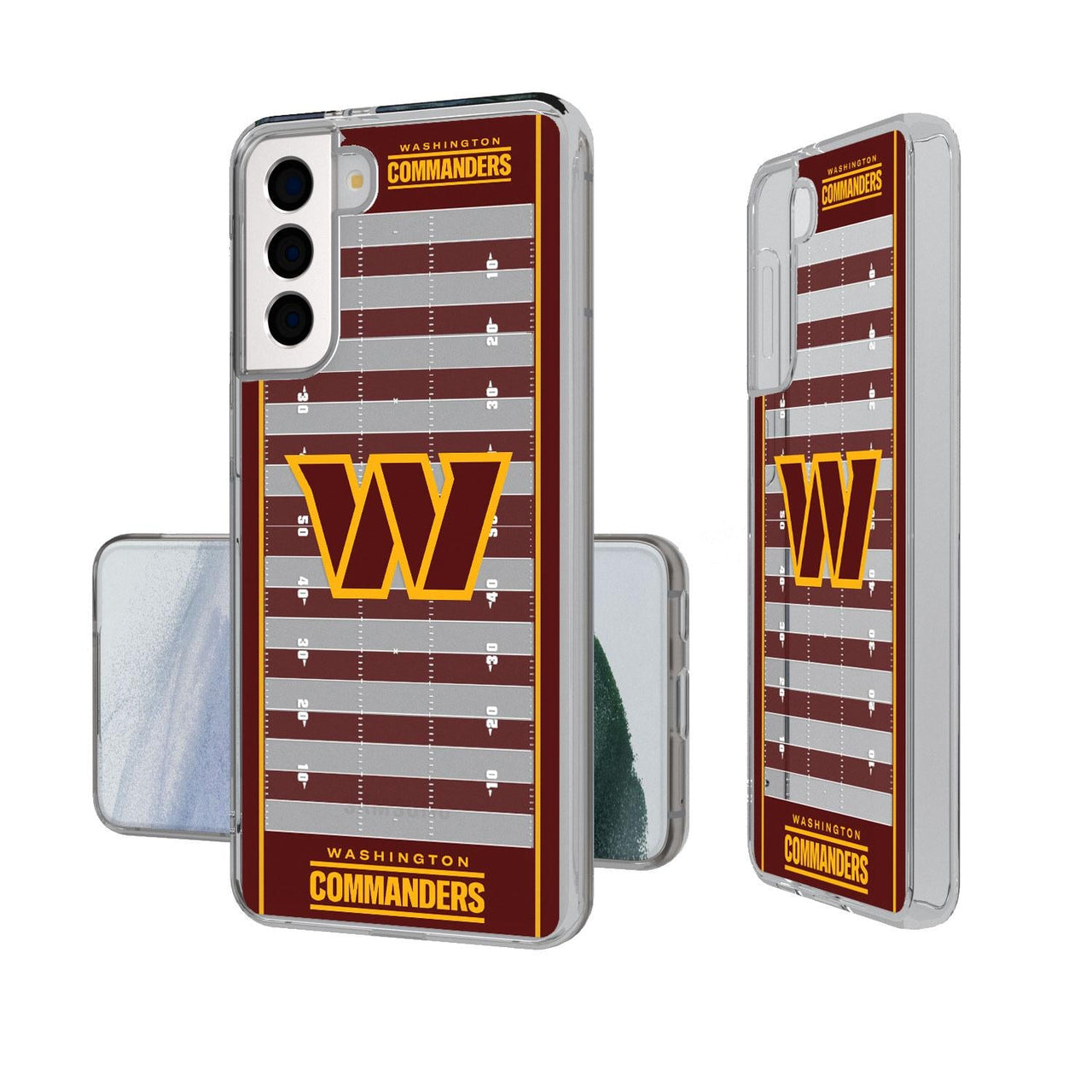 Washington Commanders Football Field Clear Case-1