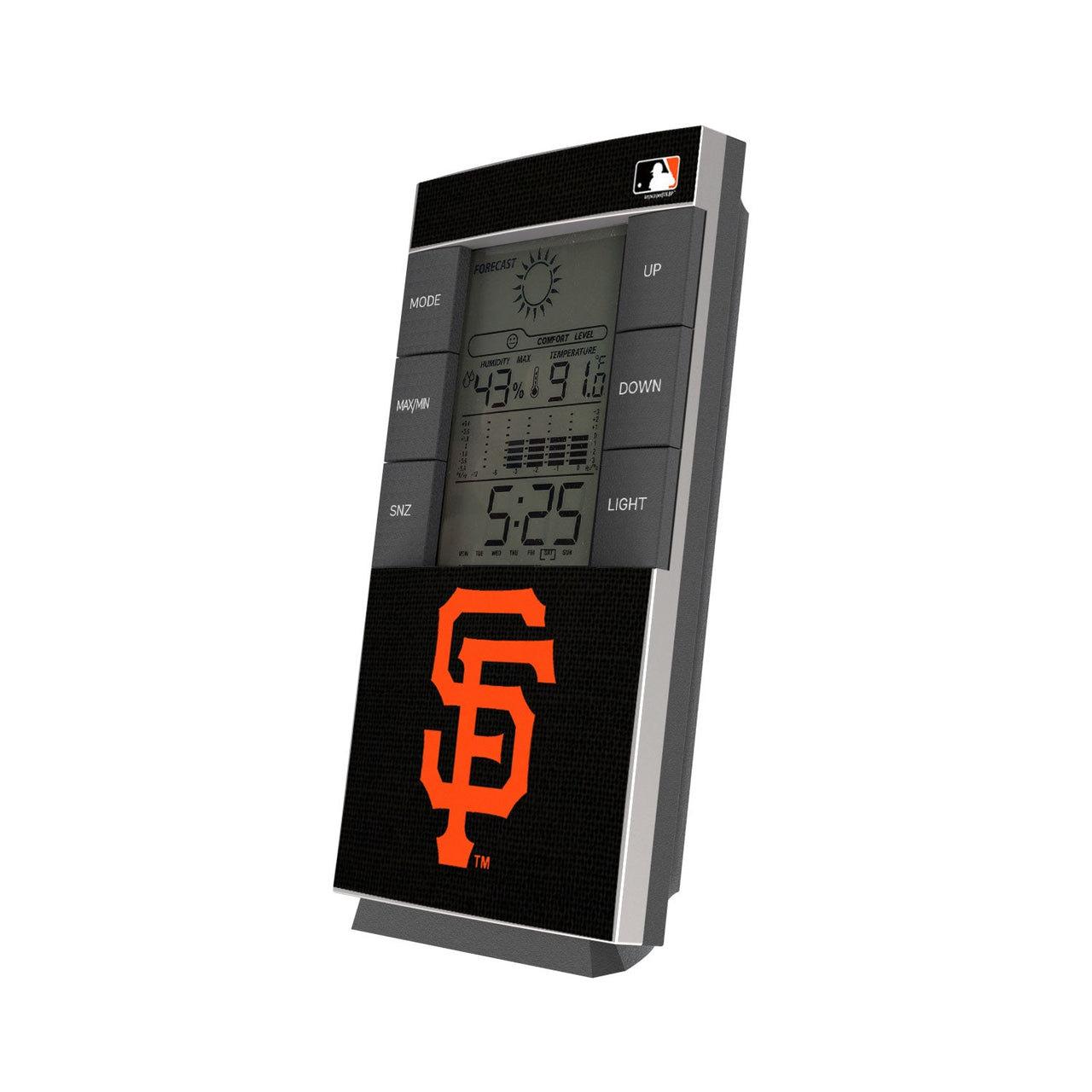 San Francisco Giants Solid Digital Desk Clock-0