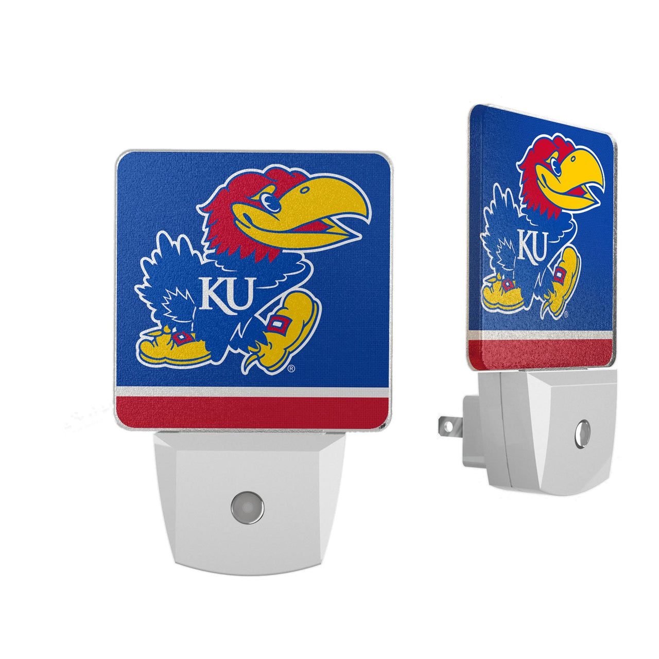 Kansas Jayhawks Stripe Night Light 2-Pack-0