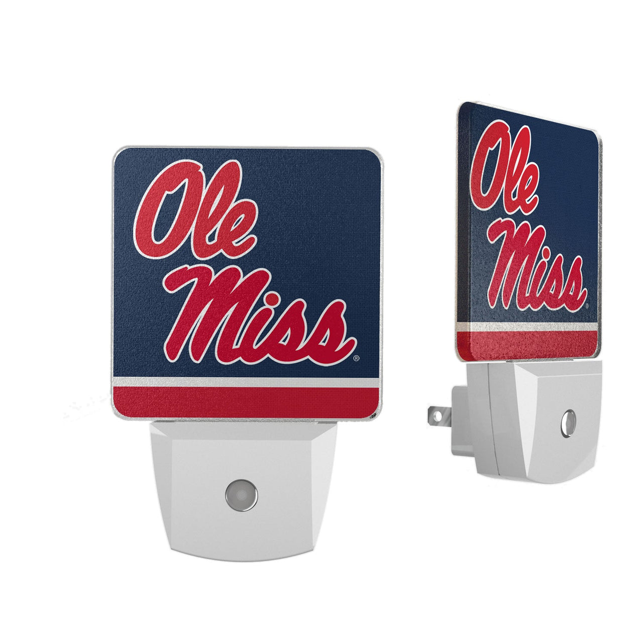 Mississippi Ole Miss Rebels Stripe Night Light 2-Pack-0