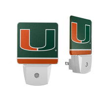 Thumbnail for Miami Hurricanes Stripe Night Light 2-Pack-0