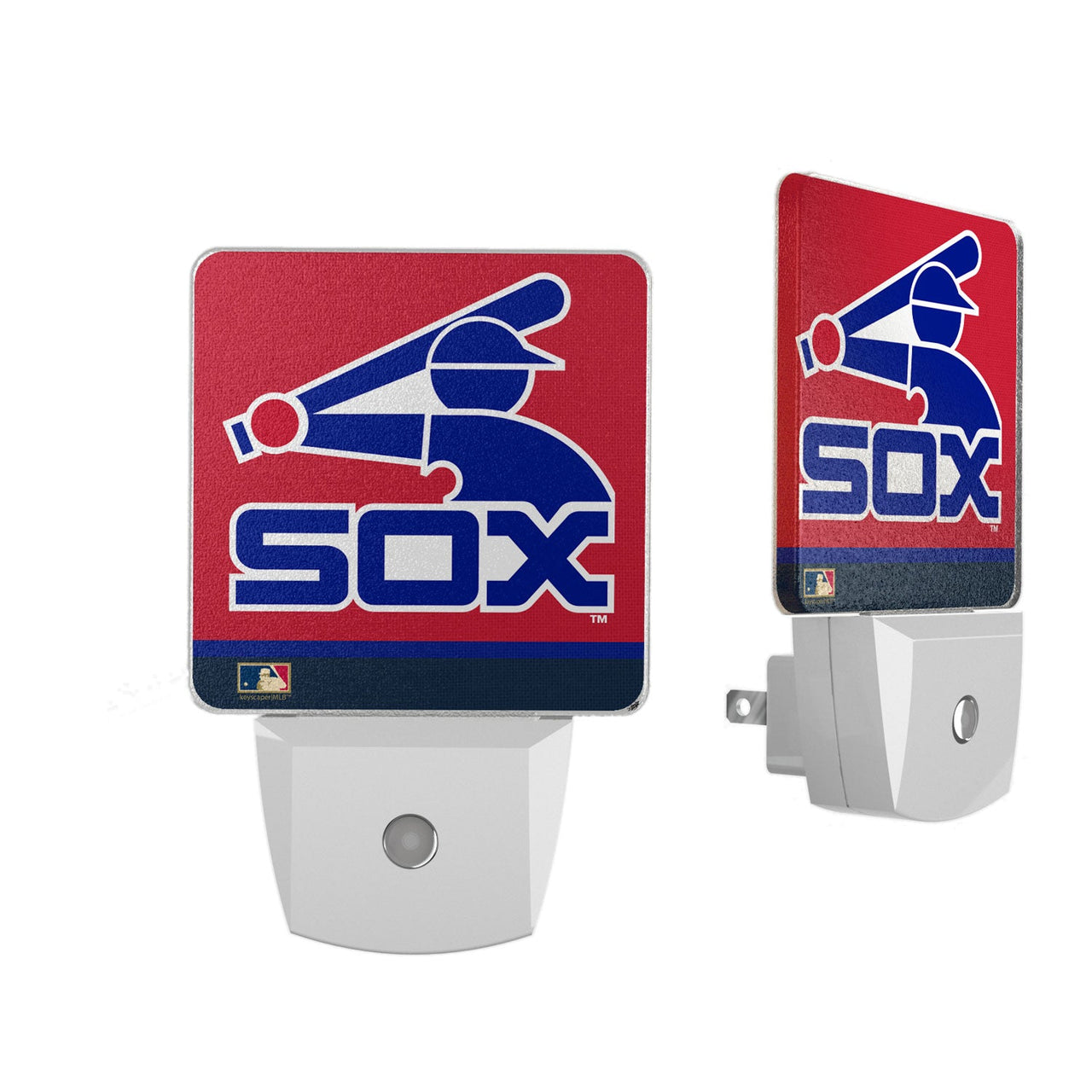 Chicago White Sox 1976-1981 - Cooperstown Collection Stripe Night Light 2-Pack-0