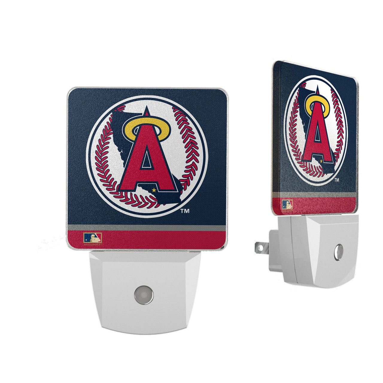 LA Angels 1986-1992 - Cooperstown Collection Stripe Night Light 2-Pack-0