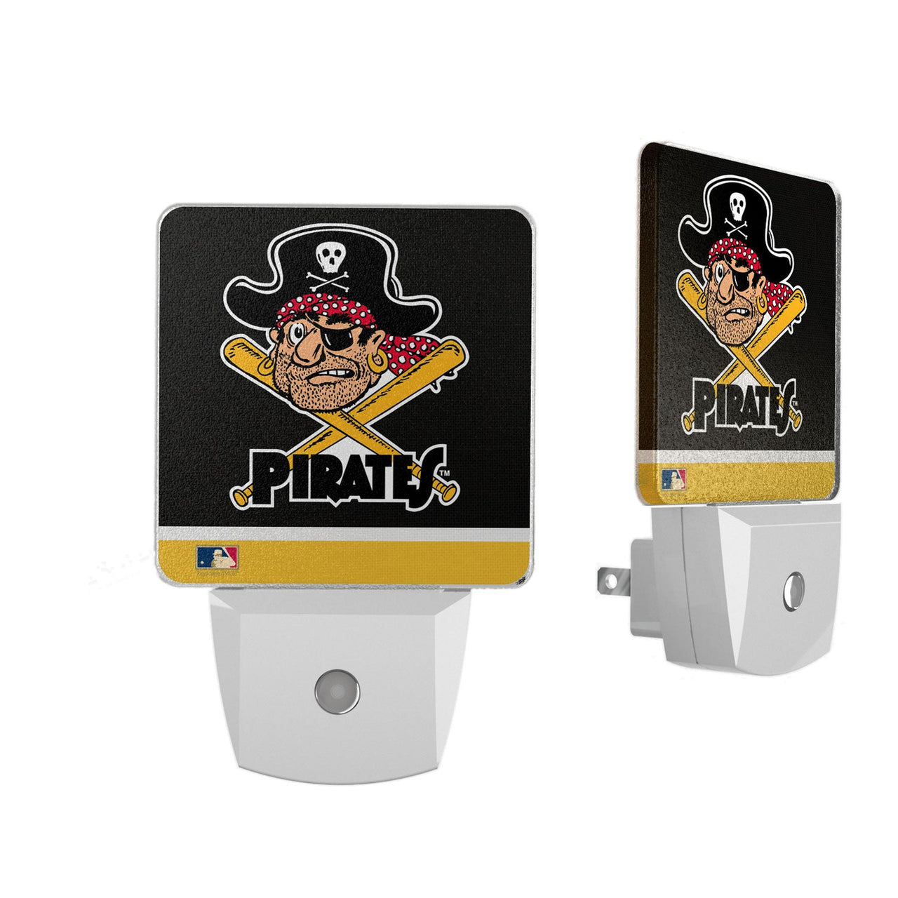 Pittsburgh Pirates 1958-1966 - Cooperstown Collection Stripe Night Light 2-Pack-0