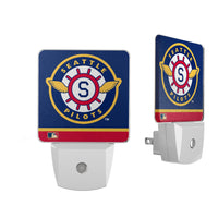 Thumbnail for Seattle Pilots 1969 - Cooperstown Collection Stripe Night Light 2-Pack-0