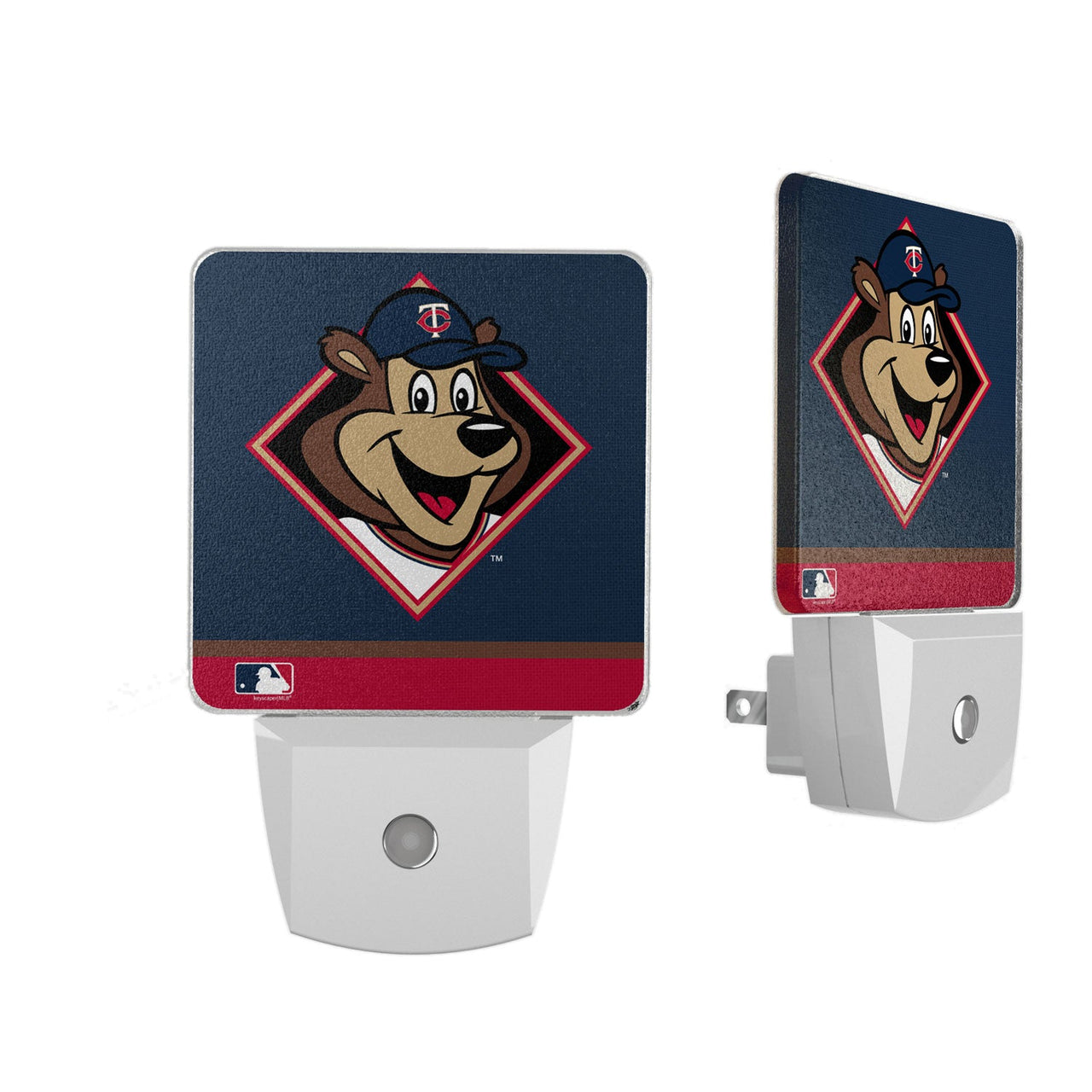 Minnesota Twins Stripe Night Light 2-Pack-0