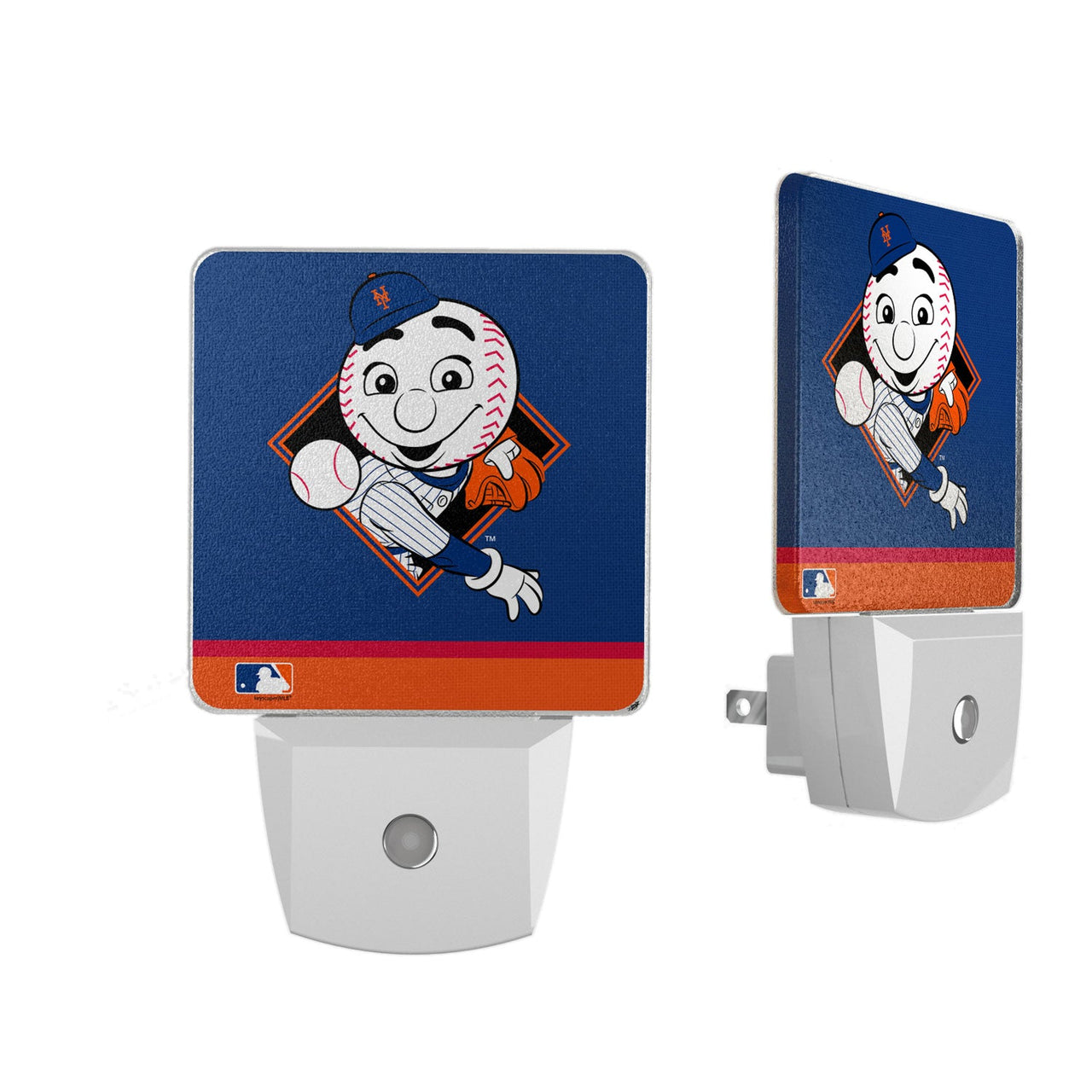 New York Mets Stripe Night Light 2-Pack-0