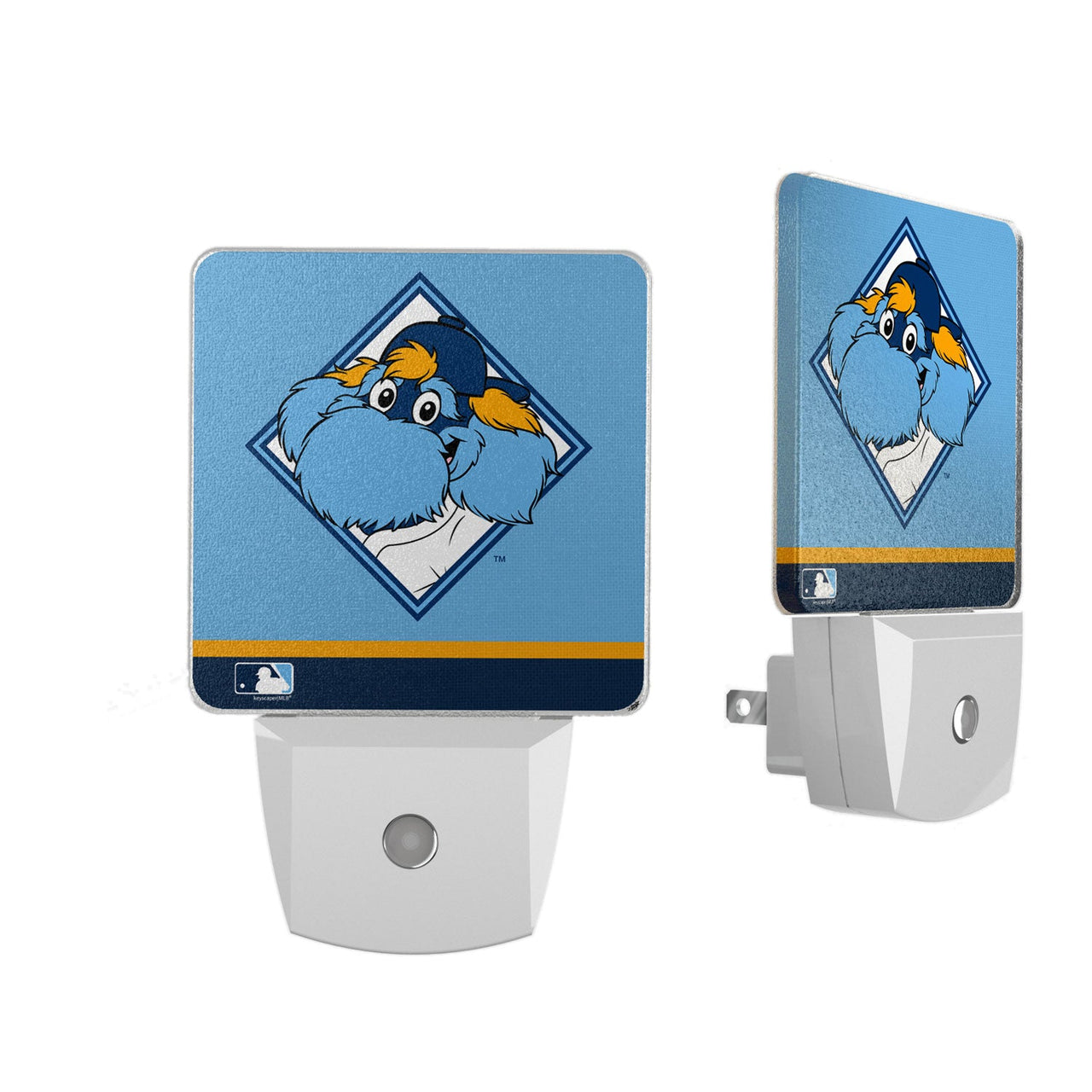 Tampa Bay Rays Stripe Night Light 2-Pack-0