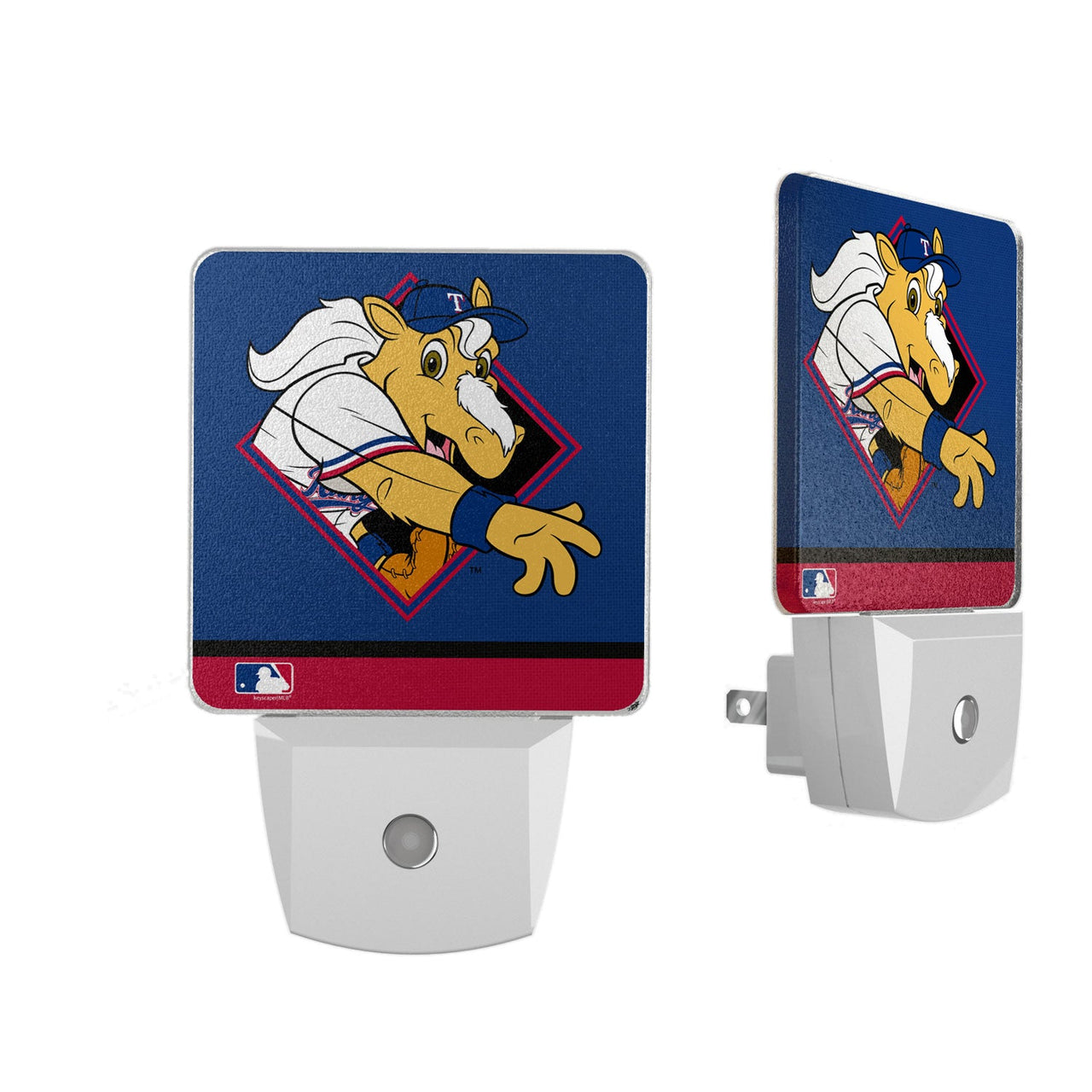 Texas Rangers Stripe Night Light 2-Pack-0