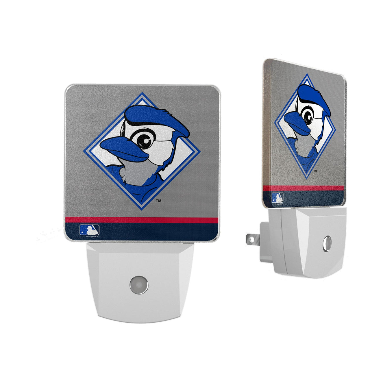 Toronto Blue Jays Stripe Night Light 2-Pack-0