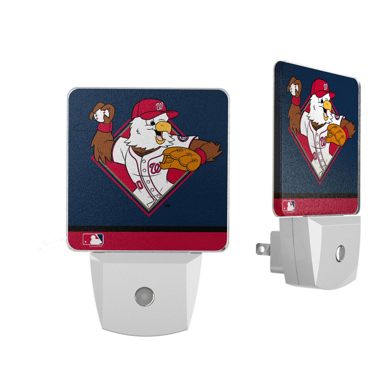 Washington Nationals Stripe Night Light 2-Pack-0