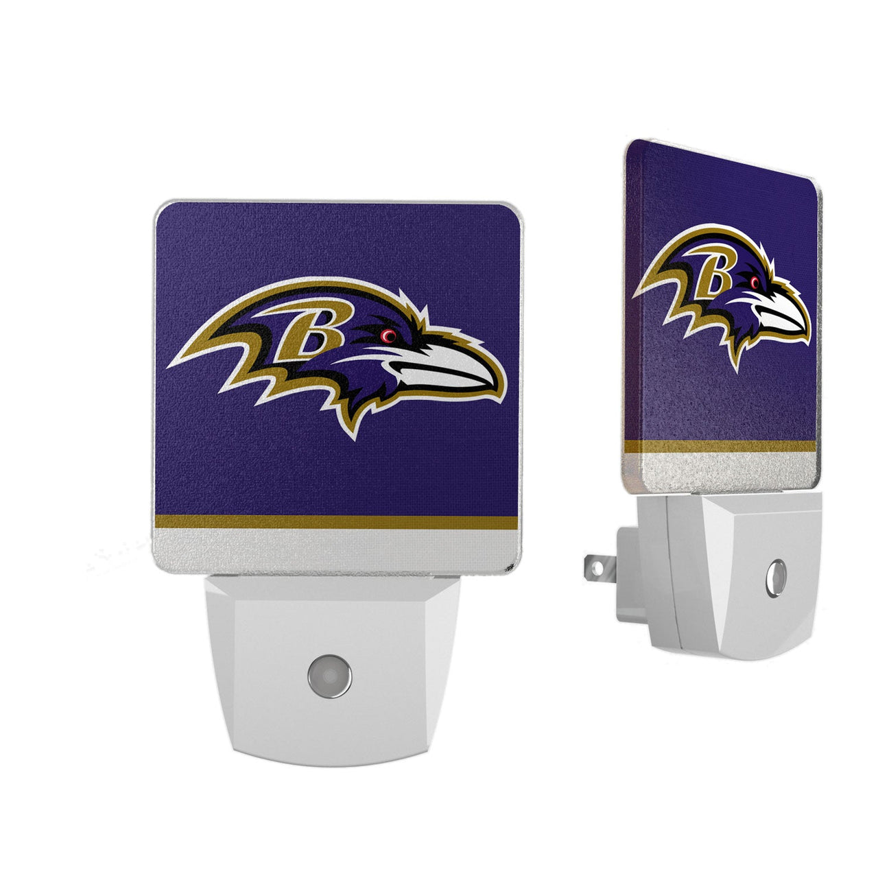 Baltimore Ravens Stripe Night Light 2-Pack-0