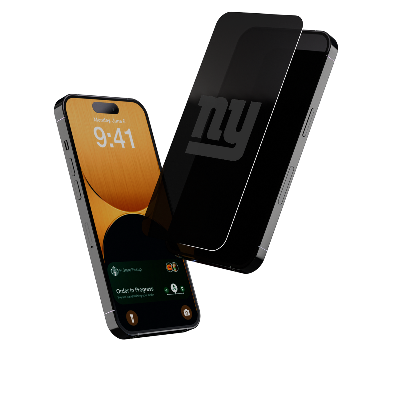 New York Giants Standard Privacy Screen Protector-0