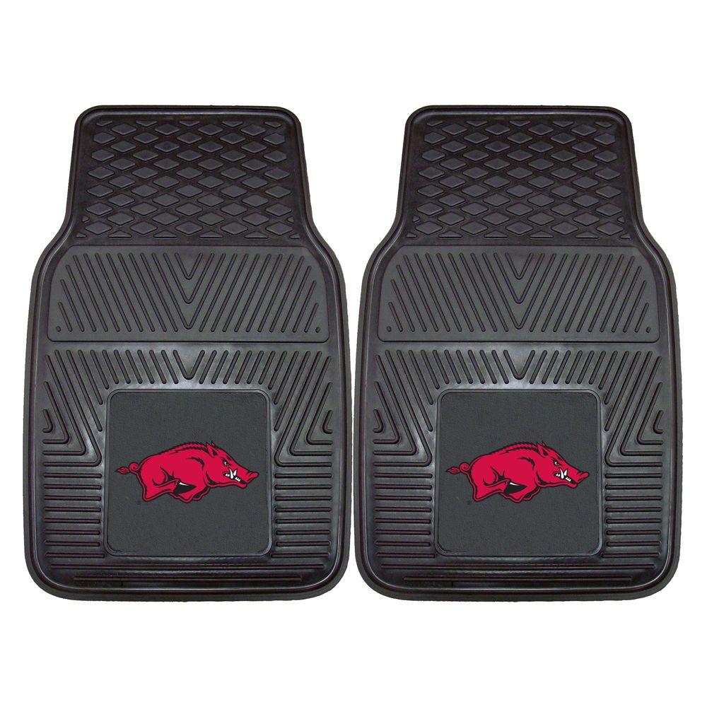 Arkansas Razorbacks 2-Pc Vinyl Car Mat Set