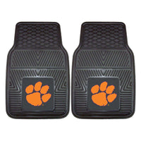 Thumbnail for Clemson Tigers 2-Pc Vinyl Car Mat Set