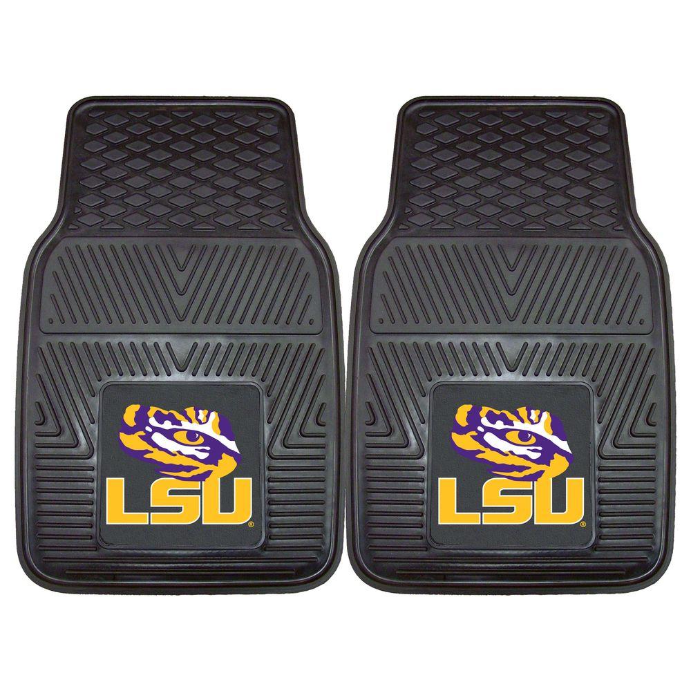 LSU Tigers 2-Pc Vinyl Car Mat Set