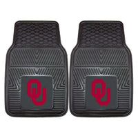 Thumbnail for Oklahoma Sooners 2-Pc Vinyl Car Mat Set