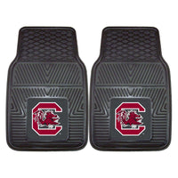 Thumbnail for South Carolina Gamecocks 2-Pc Vinyl Car Mat Set