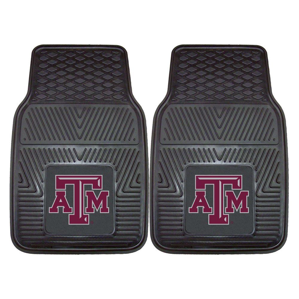 Texas A&M Aggies 2-Pc Vinyl Car Mat Set