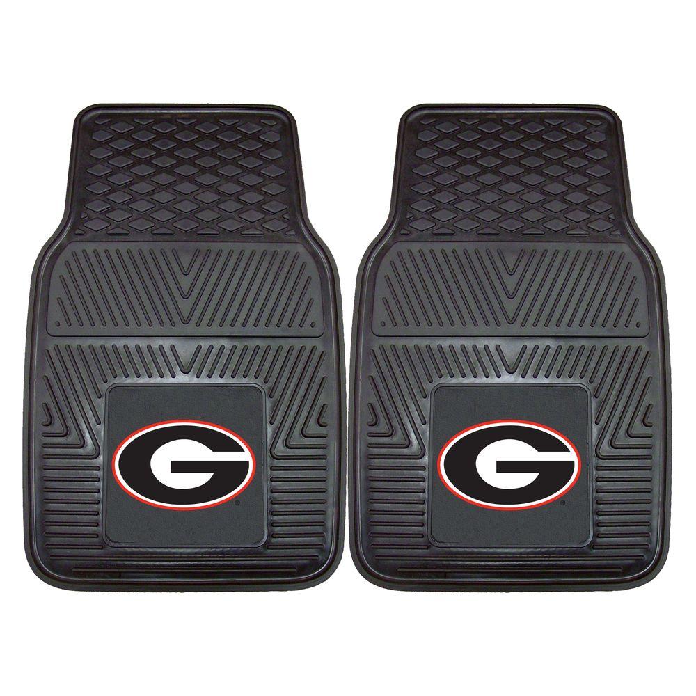 Georgia Bulldogs 2-Pc Vinyl Car Mat Set