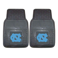 Thumbnail for North Carolina Tar Heels 2-Pc Vinyl Car Mat Set